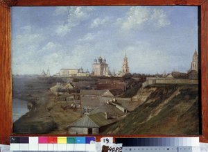 Ansicht der Zitadelle in Rjasan (Russland) von Nikolai Stepanovich Ivanov