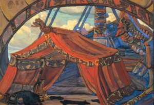 Tristan (Bühne von Roerich) von Nikolai Konstantinowitsch Roerich