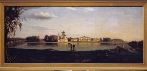 Ansicht des Anwesens Ostankino von Nikolay Ivanovich Podklyuchnikov