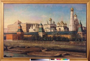 Ansicht des Kremls von Moskau von Nikolay Ivanovich Podklyuchnikov
