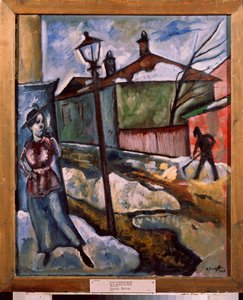 Eine Straße - Frühling von Nikolay Vladimirovic Sinezubov