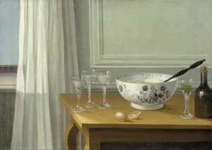 Stillleben mit einer Bowle von Nils Schillmark