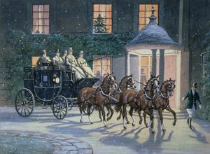 Kutschfahrt in Hurlingham von Ninetta Butterworth
