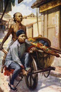 China: Eine Schubkarre von Norman Hardy