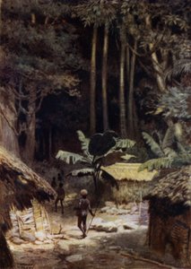 Am Rande eines Urwaldes, Salomonen von Norman Hardy