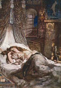 Imogens Schlafzimmer. Cymbeline – Akt II, Szene 2