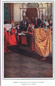 Othello: "Sie liebte mich für die Gefahren, die ich bestanden hatte" (Othello) von Norman Mills Price