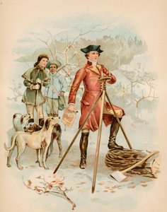 Junger Washington, Landvermesser von North American
