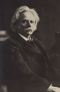Edvard Grieg, norwegischer Komponist und Pianist (1843-1907) von Norwegian Photographer