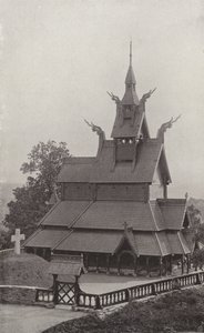 Fortun Stabkirche von Norwegian Photographer