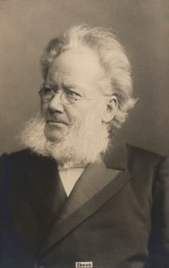 Henrik Ibsen, norwegischer Dramatiker und Dichter von Norwegian Photographer