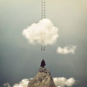 Leiter zu den Wolken von Nuno Araujo