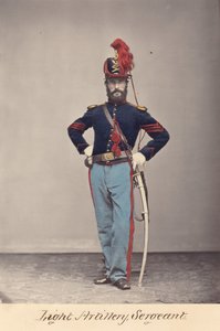Leichte Artillerie, Sergeant
