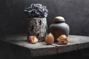 Vintage Blumen-Stillleben