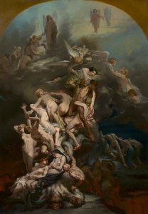 Himmel und Hölle, ca. 1850