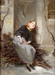 Der Zweigsammler, 1855