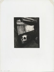 Ein Mann des Volkes, ein Wilder, aus Der Geschworene von Odilon Redon