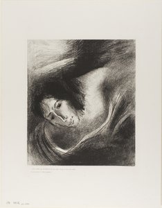 Und der Teufel, der sie verführt hatte, wurde in den Feuer- und Schwefelsee geworfen, wo das Tier und der falsche Prophet sind, Tafel 10 von 12 von Odilon Redon