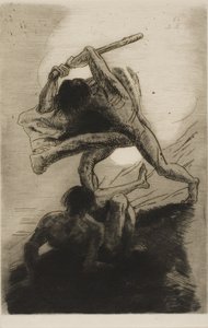 Kain und Abel von Odilon Redon