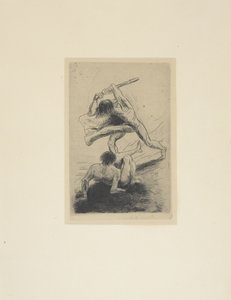 Kain und Abel von Odilon Redon