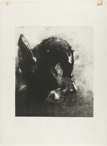 Gefangener Pegasus von Odilon Redon