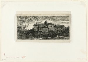 Kapelle und Pilgerhospiz in Harambeltz (Basses-Pyrenees)