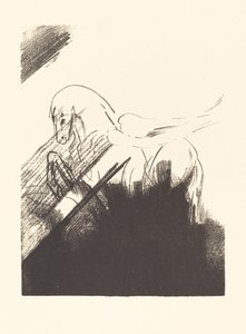 Geflügeltes Pferd von Odilon Redon