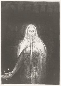 Christus mit Sternen in der Hand von Odilon Redon
