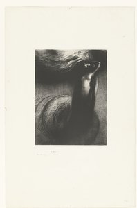Der Tod: Meine Ironie übertrifft alle anderen! von Odilon Redon