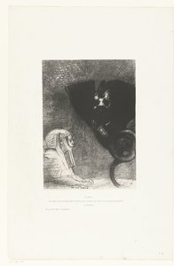 Die Sphinx und die Chimäre von Odilon Redon