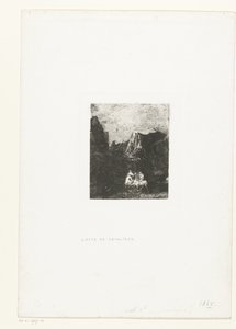 Die zwei kleinen Reiter von Odilon Redon