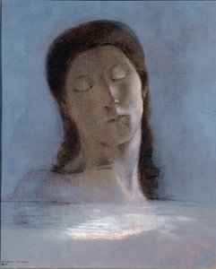 Geschlossene Augen von Odilon Redon
