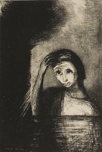 Frontispiz aus Emile Verhaerens Les Debacles von Odilon Redon