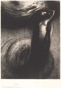 Der Tod: Mein Eisen übertrifft alle anderen! von Odilon Redon