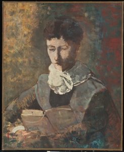 Madame Camille Redon beim Lesen
