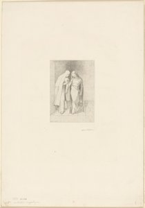 Mystische Unterhaltung von Odilon Redon