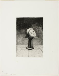 Auf dem Teller, Platte zehn aus In Dreams von Odilon Redon
