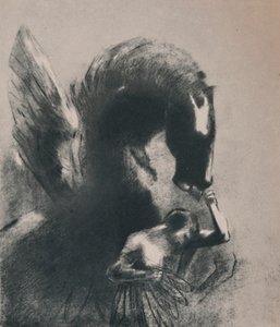 Gefangener Pegasus, 1889, 1946 von Odilon Redon