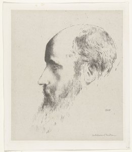 Porträt von Edouard Vuillard von Odilon Redon