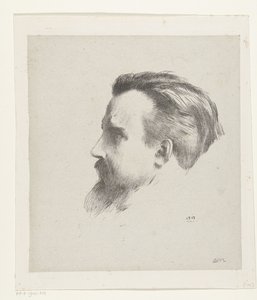 Porträt von Maurice Denis von Odilon Redon