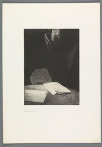 Das Spukhaus, Illustrationen zu Texten von Bulwer-Lytton, ins Französische übersetzt von René Philipon (Serientitel) von Odilon Redon