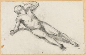Studie für Der Krieg von Odilon Redon