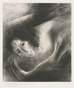 Die Apokalypse des Heiligen Johannes: Und der Teufel, der sie verführte, wurde in den See geworfen, 1899 von Odilon Redon