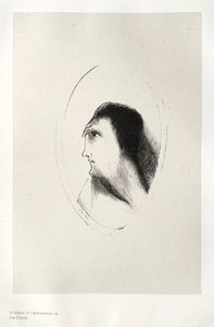 Die Breite und Flachheit des Stirnknochens von Odilon Redon