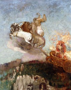 Der Wagen des Apollo, 1907-1908 von Odilon Redon