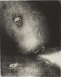 Der Traum endete im Tod, aus The Juror von Odilon Redon