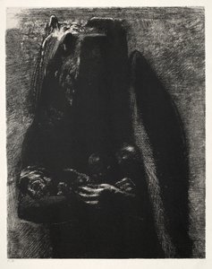 Die Versuchung des Heiligen Antonius Erste Serie: Es ist der Teufel, der unter seinen zwei Flügeln trägt, 1888