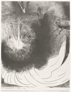 Aus dem Himmel fiel ein großer Stern von Odilon Redon