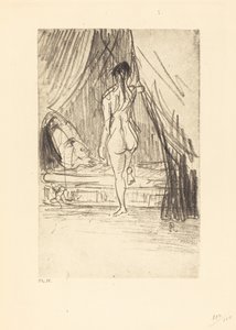 Volupté, Fantôme Élastique! (Vergnügen, elastisches Phantom!) von Odilon Redon