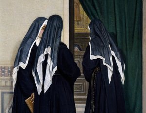 Beim Chor von Odoardo Borrani